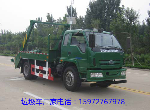 擺臂垃圾車圖片