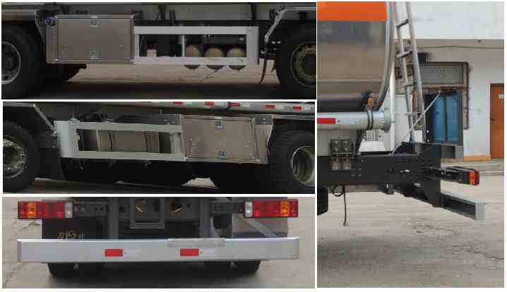 重汽前四后八油罐車