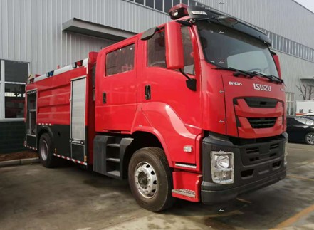 國(guó)六6噸慶鈴水罐消防車(chē)圖片 國(guó)六6噸慶鈴水罐消防車(chē)圖片