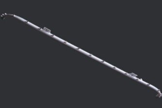 中聯(lián)環(huán)衛(wèi)車后噴霧桿