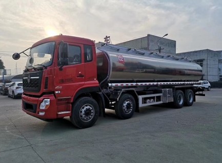 力神牌東風(fēng)天龍前四后八鋁合金供液車_SLS5310TGYD5型供液車