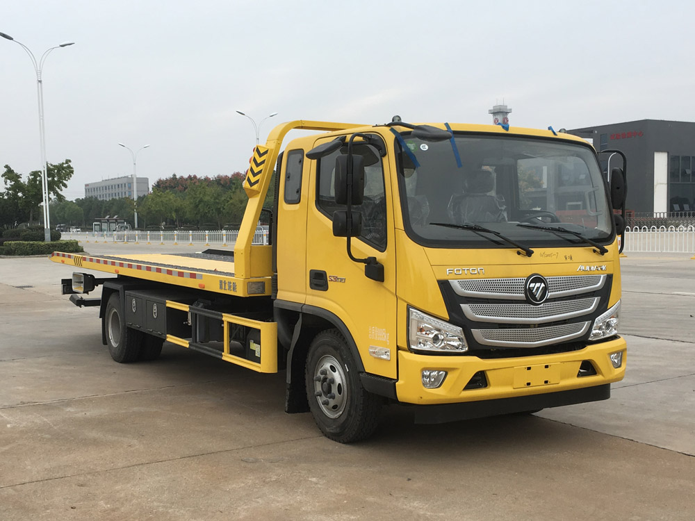 福田歐馬可一拖二清障車