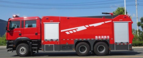 消防車上裝結構圖片 消防車上裝結構圖片