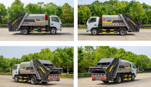 7方東風(fēng)華神F3壓縮垃圾車_凱力風(fēng)牌KLF5072ZYSE6型壓縮式垃圾車