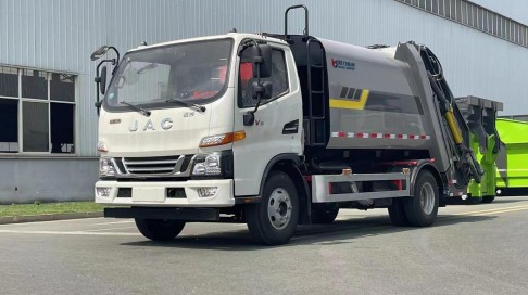10.5方江淮駿鈴V7壓縮垃圾車_凱力風牌KLF5120ZYSH6型壓縮式垃圾車